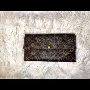 Vintage Louis Vuitton monogram wallet